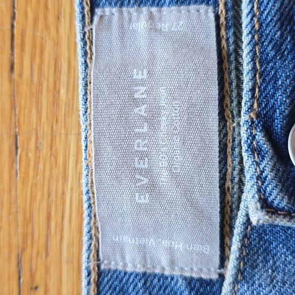 EVERLANE, The 90's Cheeky Jean, Blue, EUC, Women's 27 - Picture 4 of 16